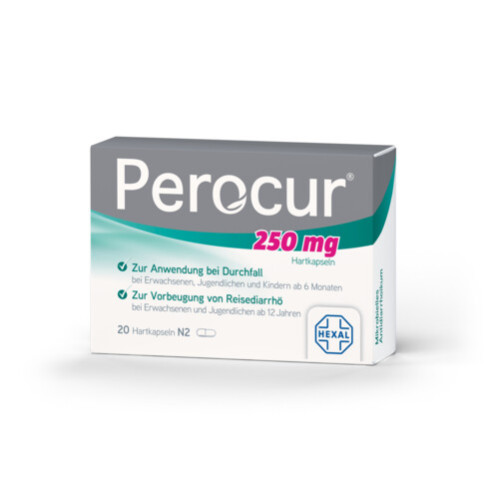 Perocur 250mg Hartkapseln, 20 Stk., HEXAL AG