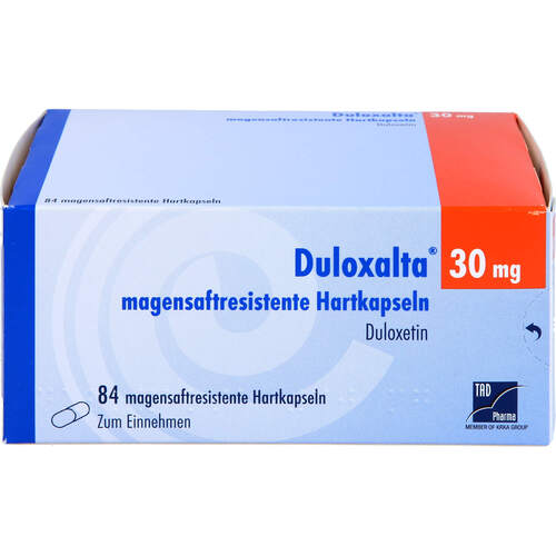 Duloxalta 30mg magensaftresistente Hartkapseln, 84 Stk., TAD Pharma GmbH