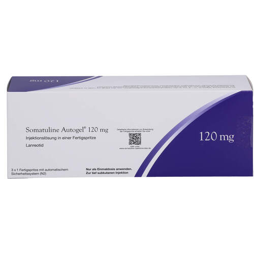 Somatuline Autogel 120 mg Inj.-Lsg.i.e.Fertigspr., 3 Stk., Abacus Medicine A/S