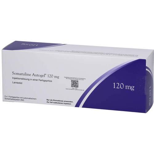 Somatuline Autogel 120 mg Inj.-Lsg.i.e.Fertigspr., 3 Stk., Abacus Medicine A/S