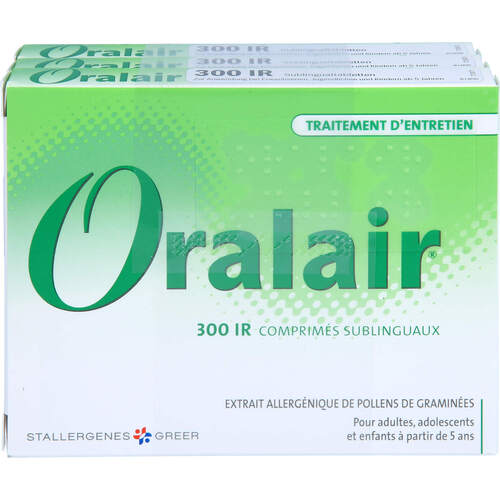 Oralair 300IR Forts.Gräser Sublingualtabletten, 90 Stk., Emra-Med Arzneimittel GmbH