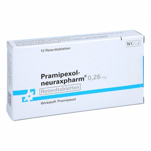 Pramipexol-neuraxpharm 0.26 mg, 10 Stk., neuraxpharm Arzneimittel GmbH
