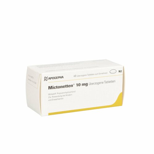 Mictonetten 10 mg, 49 Stk., Apogepha Arzneimittel GmbH