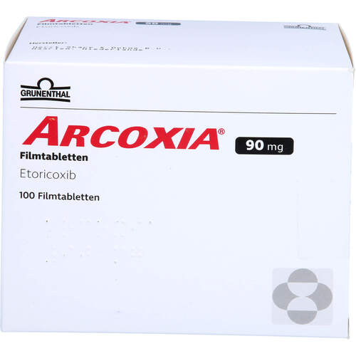 Arcoxia 90 mg Filmtabletten, 100 Stk., Abacus Medicine A/S