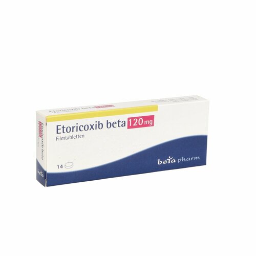 Etoricoxib beta 120 mg Filmtabletten, 14 Stk., betapharm Arzneimittel GmbH