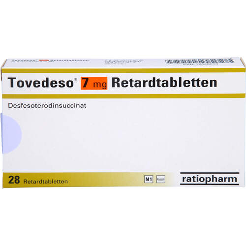 Tovedeso 7 mg Retardtabletten, 28 Stk., ratiopharm GmbH
