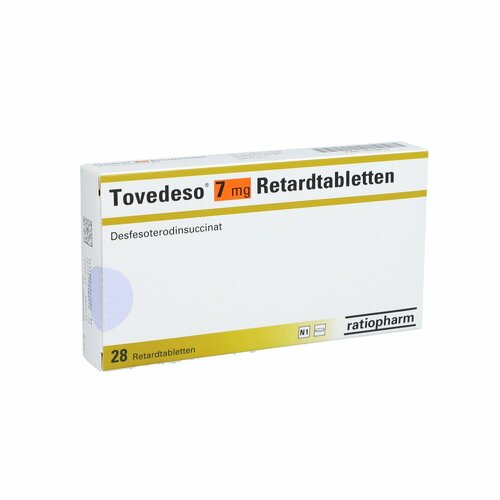 Tovedeso 7 mg Retardtabletten, 28 Stk., ratiopharm GmbH