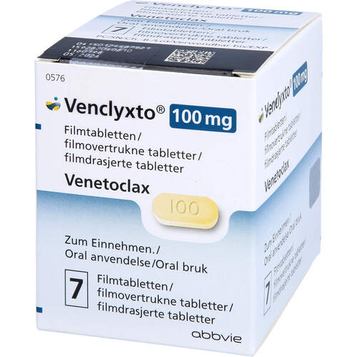 VENCLYXTO 100 mg Filmtabletten, 7 Stk., Abbvie Deutschland GmbH & Co. KG