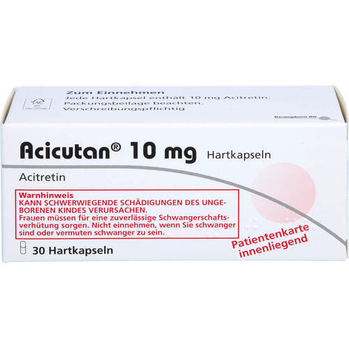 Acicutan 10 mg Hartkapseln, 30 ST, Dermapharm AG