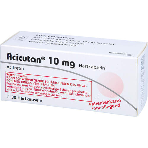 Acicutan 10 mg Hartkapseln, 30 ST, Dermapharm AG