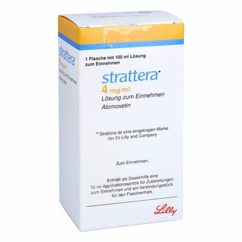 Strattera 4 mg/ml Lösung zum Einnehmen, 100 ml, kohlpharma GmbH