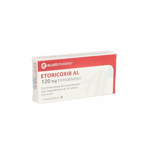 Etoricoxib AL 120 mg Filmtabletten, 7 ST, Aliud Pharma GmbH