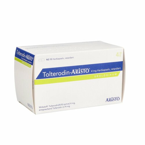 Tolterodin Aristo 4mg Retardkapseln, 98 st, Aristo Pharma GmbH