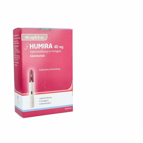 Humira 40 mg/0.4 ml Injektionslösung im Fertigpen, 6 Stk., Eurimpharm Arzneimittel GmbH
