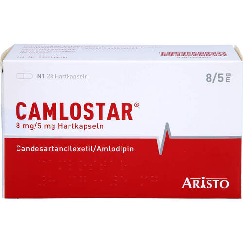 Camlostar 8 mg/ 5 mg Hartkapseln, 28 ST, Aristo Pharma GmbH