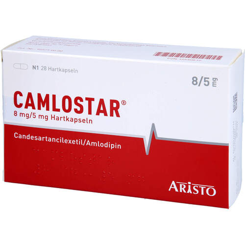 Camlostar 8 mg/ 5 mg Hartkapseln, 28 ST, Aristo Pharma GmbH