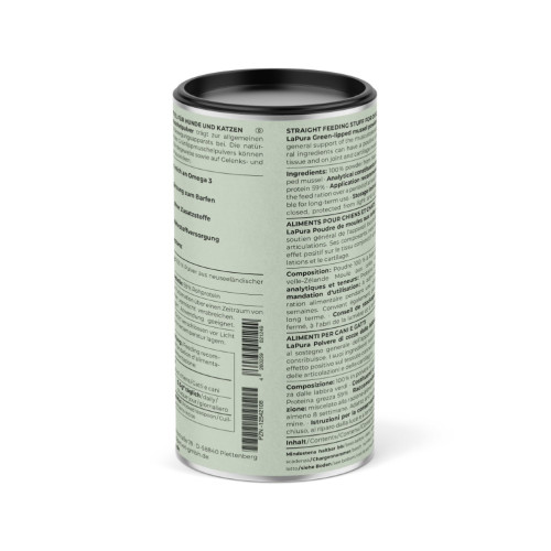 LaPura Grünlippmuschelpulver für Hunde und Katzen, 250 g, PetVet GmbH