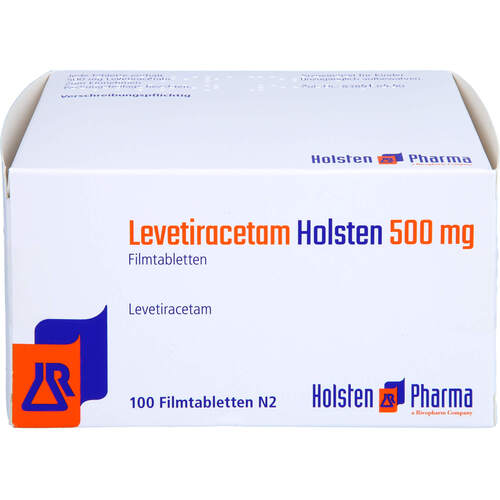 Levetiracetam Holsten 500 mg Filmtabletten, 100 Stk., Holsten Pharma GmbH