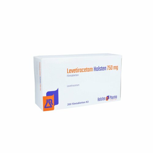 Levetiracetam Holsten 750 mg Filmtabletten, 200 Stk., Holsten Pharma GmbH