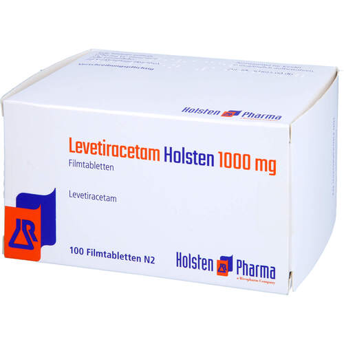 Levetiracetam Holsten 1000 mg Filmtabletten, 100 ST, Holsten Pharma GmbH