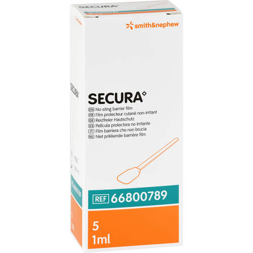 Secura reizfreier Hautschutz Applikator, 5x1 ml, Actipart GmbH