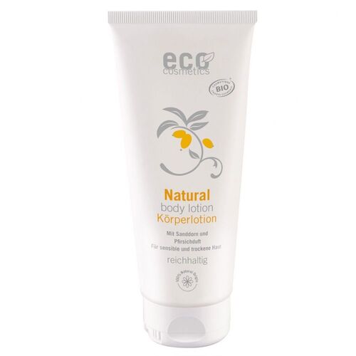 ECO K&ouml;rperlotion Sanddorn/Pfirsich, 200 ml, Eco Cosmetics GmbH & Co. KG