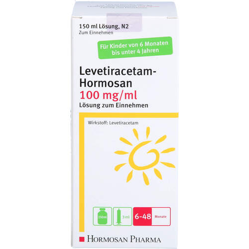 Levetiracetam-Hormosan 100 mg/ml 3ml Dos. Spritze, 150 ML, Hormosan Pharma GmbH