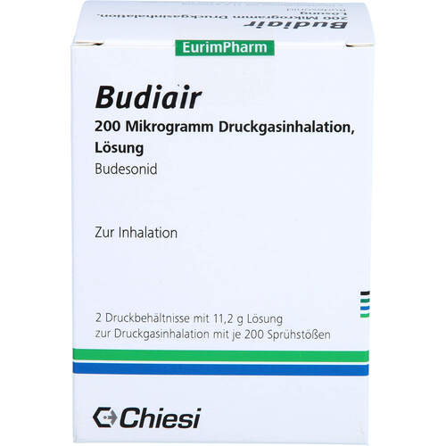 Budiair 200 ug Standard Dosieraerosol, 2 Stk., Eurimpharm Arzneimittel GmbH