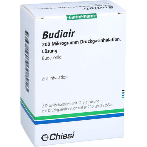Budiair 200 ug Standard Dosieraerosol, 2 Stk., Eurimpharm Arzneimittel GmbH