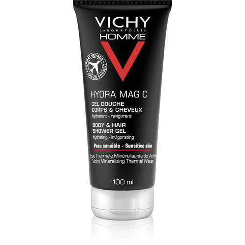 Vichy Homme Hydra Mag C Duschgel, 100 ML, L'oreal Deutschland GmbH