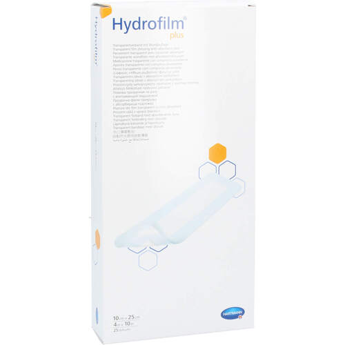 HYDROFILM Plus Transparentverband 10x25 cm, 25 Stk., 1001 Artikel Medical GmbH