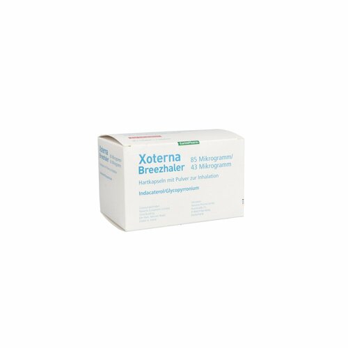 Xoterna Breezhaler 85ug/43ug Hartk.m.Plv.z.Inh., 90 Stk., Eurimpharm Arzneimittel GmbH