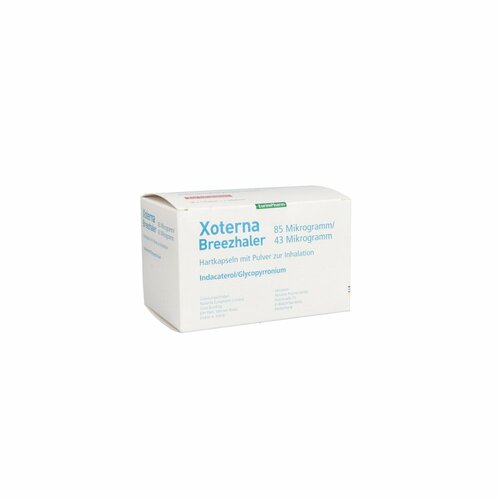 Xoterna Breezhaler 85ug/43ug Hartk.m.Plv.z.Inh., 90 ST, Eurimpharm Arzneimittel GmbH