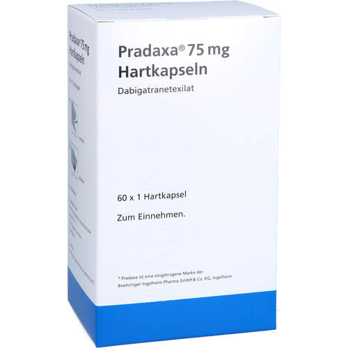 PRADAXA 75 mg Hartkapseln, 60 ST, Orifarm GmbH