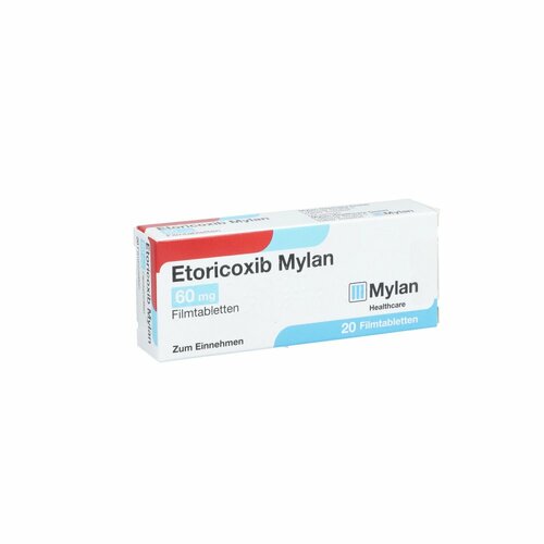 Etoricoxib Mylan 60 mg Filmtabletten, 20 ST, Viatris Healthcare GmbH