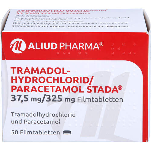 Tramadolhcl/Paracet STADA 37.5mg/325mg FTA ALIUD, 50 ST, Aliud Pharma GmbH