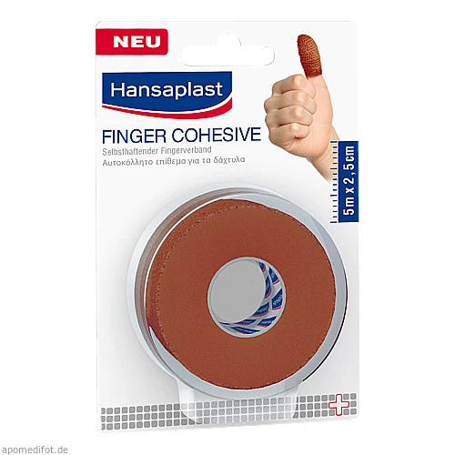 Hansaplast Selbsth. Fingerverband hautf. 5mx2.5cm, 1 Stk., Beiersdorf AG