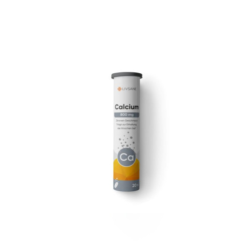 LIVSANE Calcium Brausetabletten, 20 Stk., PXG Pharma GmbH