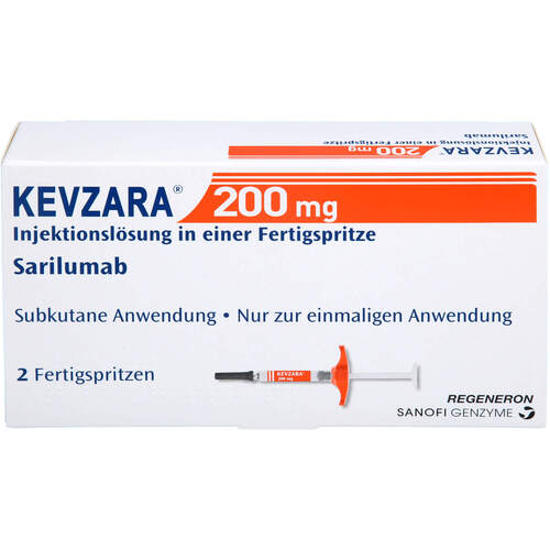 Kevzara 200mg Fertigspritze, 2 ST, Sanofi-Aventis Deutschland GmbH