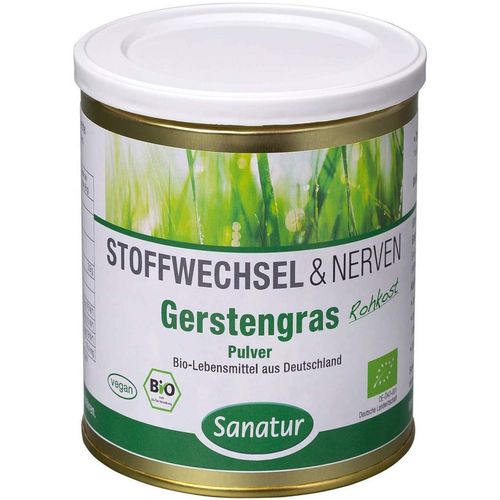 Gerstengras BIO Pulver, 250 g, Sanatur GmbH