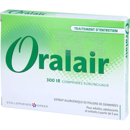 ORALAIR 300IR Forts. Gräser Sublingualtabletten, 90 ST, Orifarm GmbH