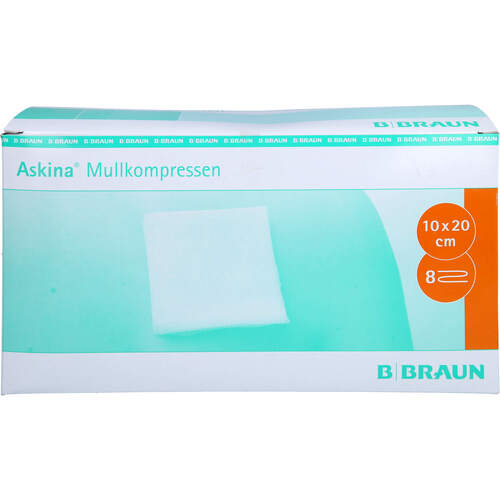 ASKINA Mullkompressen 10x20 cm steril, 25X2 ST, 1001 Artikel Medical GmbH