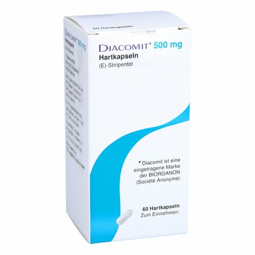 Diacomit 500 mg Hartkapseln, 60 ST, kohlpharma GmbH