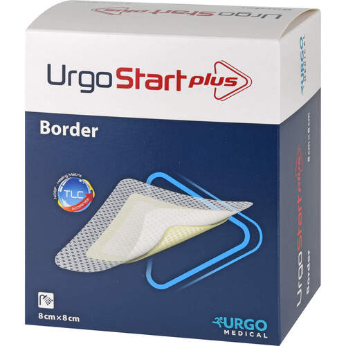 UrgoStart Plus Border 8x8 cm, 20 ST, Urgo GmbH