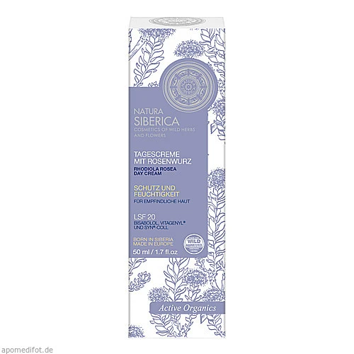 NATURA SIBERICA Tagescreme m.Rosenwurz, 50 ML, Habitum Pharma