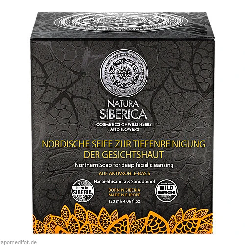 NATURA Siberica nord.Seife f.tiefenrein.Gesicht, 120 ml, Habitum Pharma