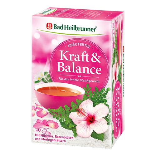 Bad Heilbrunner Wohlfühl Tee Kraft & Balance, 20x2,0 g, Bad Heilbrunner Naturheilm. GmbH & Co. KG Bad Heilbrunner Wohlfühl Tee Kraft & Balance, 20x2,0 g, Bad Heilbrunner Naturheilm. GmbH & Co. KG