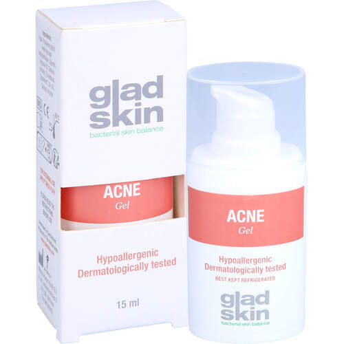 GLADSKIN Acne Gel, 15 ml, Gladskin B.V. GLADSKIN Acne Gel, 15 ml, Gladskin B.V.