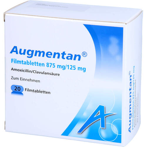 Augmentan Filmtabletten 875/125 mg, 20 Stk., Axicorp Pharma GmbH