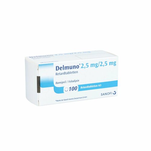 Delmuno 2.5/2.5mg Retardtabletten, 100 Stk., Emra-Med Arzneimittel GmbH